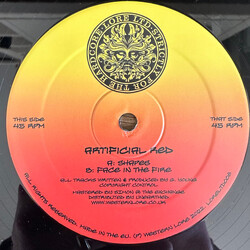 Artificial Red (3) Shapes / Face In The Fire USED VINYL 12INCH 45 RPM