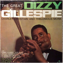 Dizzy Gillespie / Charlie Christian / Thelonious Monk The Great Dizzy Gillespie Vinyl LP USED
