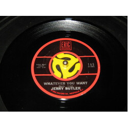 Jerry Butler Whatever You Want / For Your Precious Love USED VINYL 7INCH 45 RPM