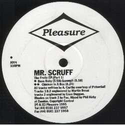 Mr. Scruff The Frolic EP (Part 1) VINYL 12" USED