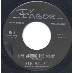 Ned Miller One Among The Many USED VINYL 7INCH 45 RPM SINGLE
