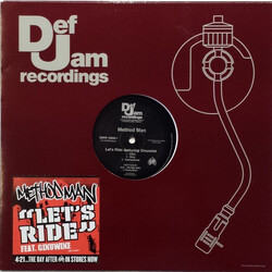 Method Man Let's Ride USED VINYL 12INCH 33 S RPM SINGLE PROMO STEREO