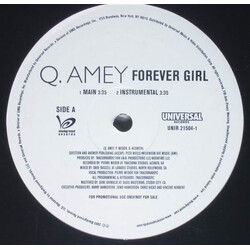 Q. Amey Forever Girl USED VINYL 12INCH PROMO