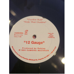 12 Gauge Dunkie Butt / Ride That Dunkie USED VINYL 12INCH SINGLE