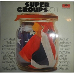 Various Super Groups Vol.1 Vinyl LP USED