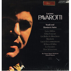 Luciano Pavarotti Verdi And Donizetti Arias Vinyl LP USED