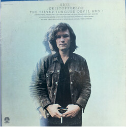 Kris Kristofferson The Silver Tongued Devil And I Vinyl LP USED