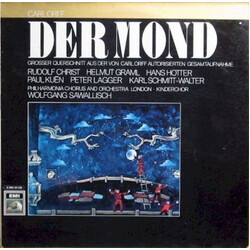 Carl Orff / Philharmonia Orchestra / Wolfgang Sawallisch Der Mond - Grosser Querschnitt Aus Der Von Carl Orff Autorisierten Gesamtaufnahme Vinyl LP US