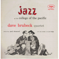 The Dave Brubeck Quartet / Paul Desmond Jazz At The College Of The Pacific Vinyl LP USED