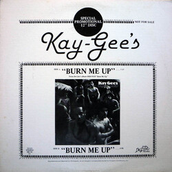 The Kay-Gees Burn Me Up VINYL 12" USED
