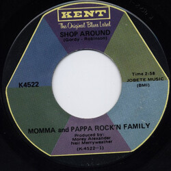 Momma & Pappa Rock'n Family Shop Around USED VINYL 7INCH 45 RPM