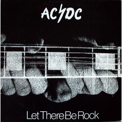 AC/DC Let There Be Rock Vinyl LP USED