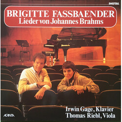 Brigitte Fassbaender / Johannes Brahms / Irwin Gage / Thomas Riebl Lieder von Johannes Brahms Vinyl LP USED
