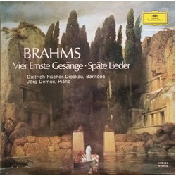 Johannes Brahms / Dietrich Fischer-Dieskau / Jörg Demus Vier Ernste Gesänge • Späte Lieder Vinyl LP USED