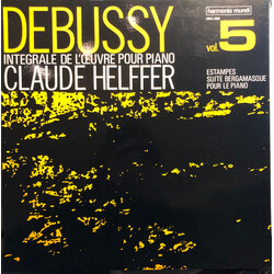 Claude Debussy / Claude Helffer Estampes / Suite Bergamasque / Pour Le Piano Vinyl LP USED