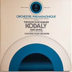 Zoltán Kodály / Orchestre Philharmonique De L'ORTF / Theodor Guschlbauer Hary Janos: Suite D'Orchestre / Concerto Pour Orchestre Vinyl LP USED