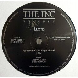 Lloyd / Ashanti Southside USED VINYL 12INCH 33 S RPM PROMO
