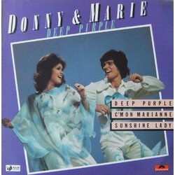 Donny & Marie Osmond Deep Purple Vinyl LP USED
