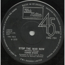 Edwin Starr Stop The War Now USED VINYL 7INCH 45 RPM SINGLE