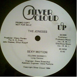 The Joneses Sexy Motion VINYL 12" USED