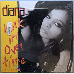 Diana Ross Workin' Overtime USED VINYL 12INCH 33 S RPM SINGLE STEREO