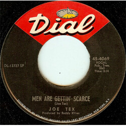 Joe Tex Men Are Gettin' Scarce / You're Gonna Thank Me, Woman USED VINYL 7INCH SINGLE 45 RPM