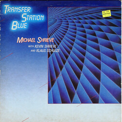 Michael Shrieve / Kevin Shrieve / Klaus Schulze Transfer Station Blue Vinyl LP USED