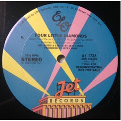 Electric Light Orchestra Four Little Diamonds / Secret Messages Vinyl 12" USED