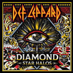Def Leppard Diamond Star Halos Vinyl 2 LP USED
