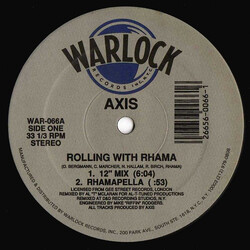 Axis (2) Rolling With Rhama VINYL 12" USED