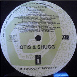 Otis & Shugg / Head Shots Keep It On The Real USED VINYL 12INCH 33 S RPM PROMO