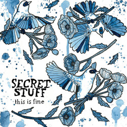 Secret Stuff This Is Fine USED VINYL 12INCH SINGLE SIDED EP ETCHED