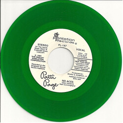 Patti Page No Aces USED VINYL 7INCH 45 RPM SINGLE PROMO STEREO