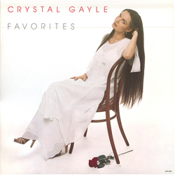 Crystal Gayle Favorites Vinyl LP USED
