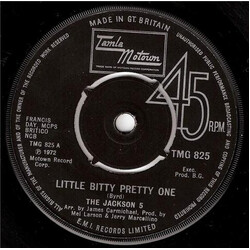 The Jackson 5 Little Bitty Pretty One USED VINYL 7INCH 45 RPM SINGLE