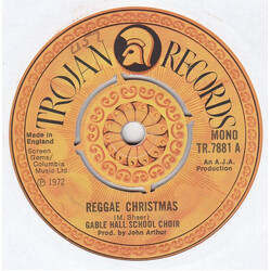 Gable Hall School Choir Reggae Christmas USED VINYL 7INCH 45 RPM SINGLE MONO