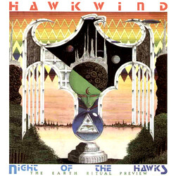 Hawkwind Night Of The Hawks (The Earth Ritual Preview) USED VINYL 12INCH 45 RPM EP