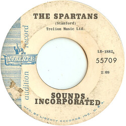 Sounds Incorporated The Spartans USED VINYL 7INCH 45 RPM SINGLE PROMO STYRENE