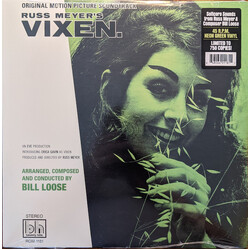 William Loose Russ Meyer's Vixen. Original Motion Picture Soundtrack Vinyl LP USED