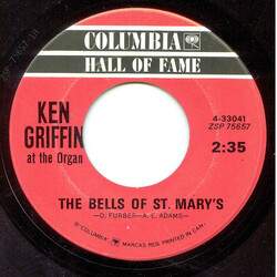 Ken Griffin (2) The Bells Of St. Mary's / You Can't Be True, Dear USED VINYL 7INCH 45 RPM