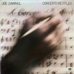 Joe Zawinul Concerto Retitled Vinyl LP USED