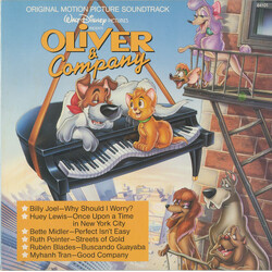 Various Oliver & Company (Original Motion Picture Soundtrack) Vinyl LP USED