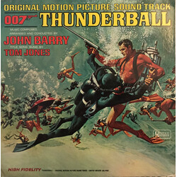 John Barry Thunderball (Original Motion Picture Soundtrack) Vinyl LP USED