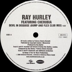 Ray Hurley / Cherubia Devil In Disguise USED VINYL 12INCH