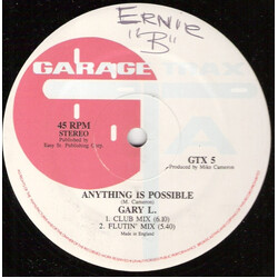 Gary Little Anything Is Possible USED VINYL 12INCH 45 RPM