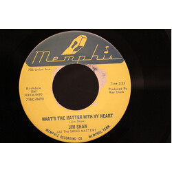 Jim Shaw And The Swing Masters What's The Matter With My Heart / Wishing On A Star USED VINYL 7INCH 45 RPM SINGLE