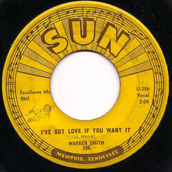 Warren Smith (3) Ive Got Love If You Want It USED VINYL 7INCH 45 RPM SINGLE