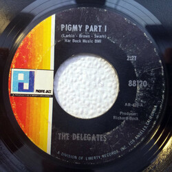 Billy Larkin And The Delegates Pigmy Part I USED VINYL 7INCH 45 RPM SINGLE
