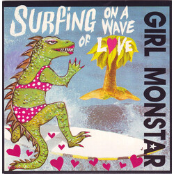 Girl Monstar Surfing On A Wave Of Love USED VINYL 7INCH 45 RPM SINGLE