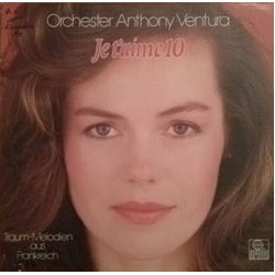 Orchester Anthony Ventura Je T'aime 10 Vinyl LP USED
